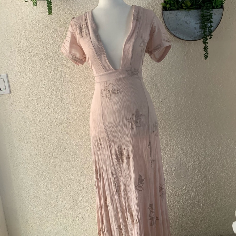 Floral classy dress